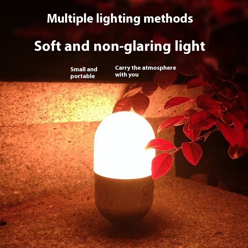 LED Light For Camping Type-c Charging Portable RGB Small Night Lamp - Image 6