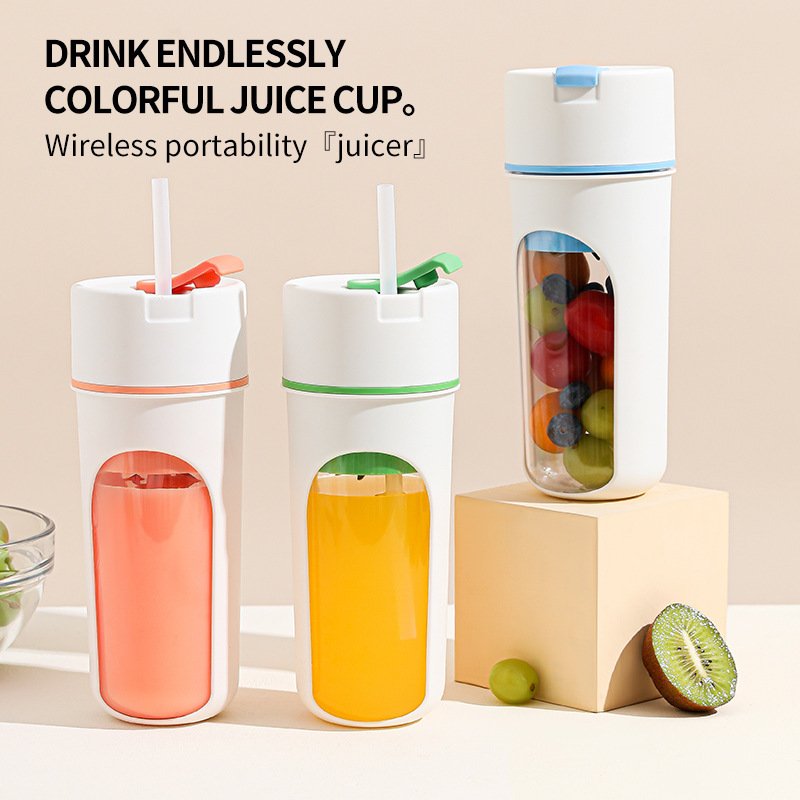 Portable USB Rechargeable Electric Blender & Juicer